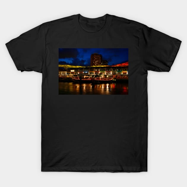 Night Dining T-Shirt by jwwallace